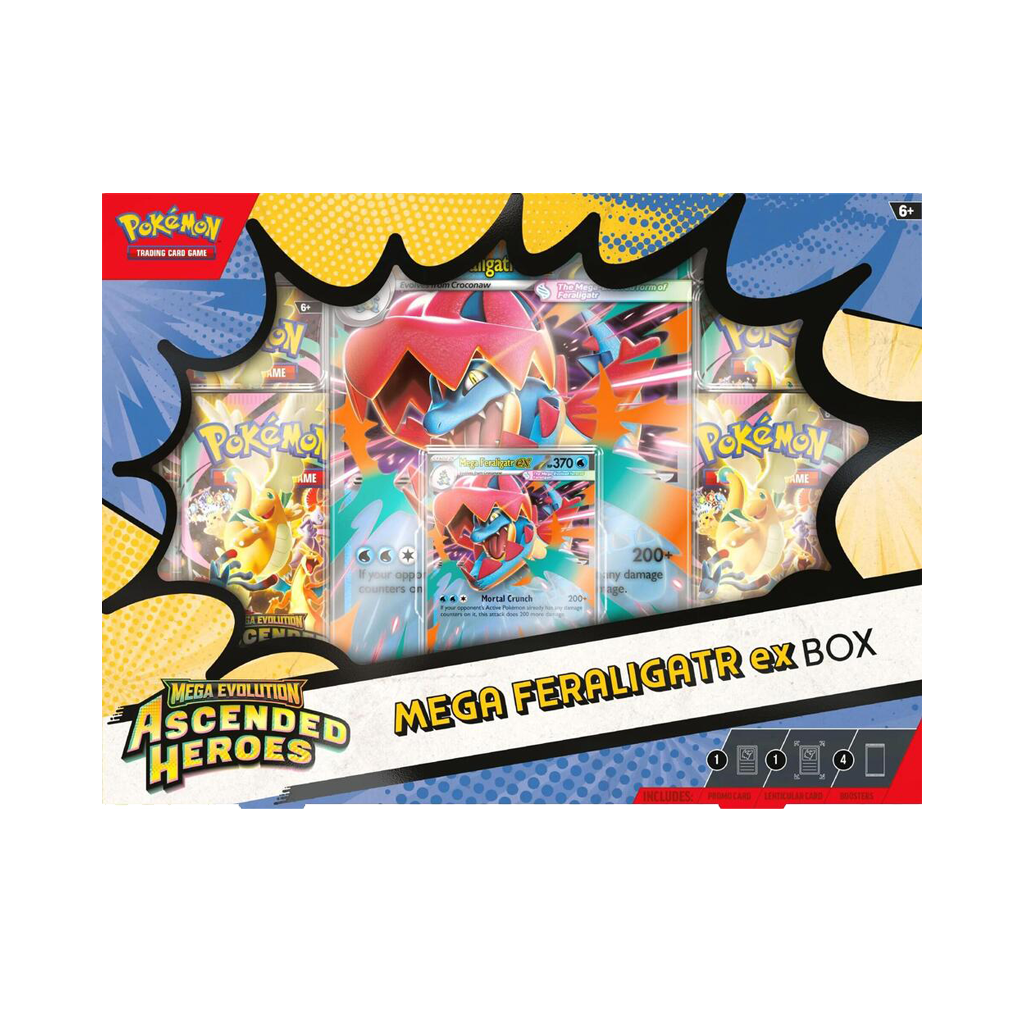Ascended Heroes Mega Feraligatr ex Box - ME: Ascended Heroes (ASC)
