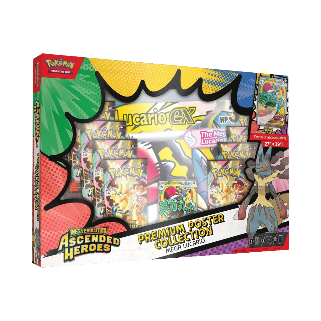 Premium Poster Collection: Mega Lucario - ME: Ascended Heroes (ASC)