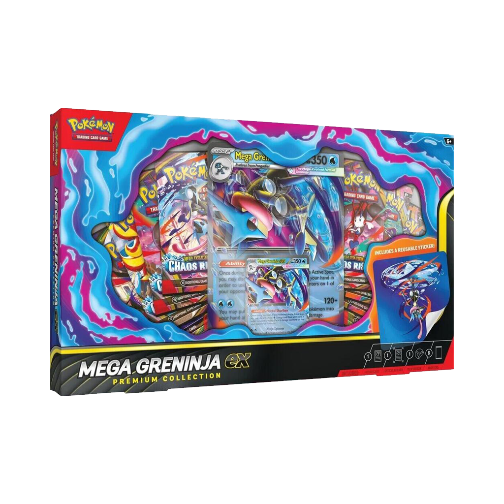 Mega Greninja ex Premium Collection - Miscellaneous Cards & Products (MCAP)
