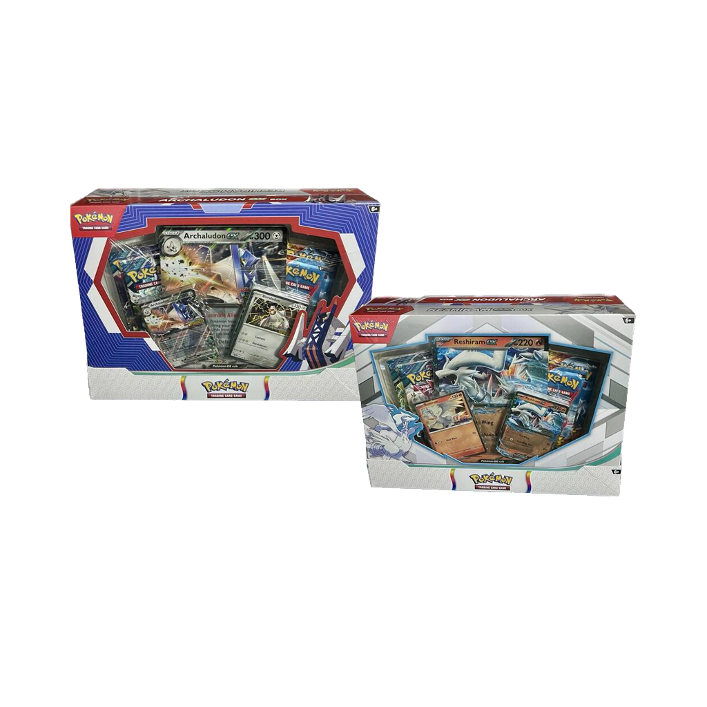 Reshiram & Archaludon ex Box [Set of 2] - Miscellaneous Cards & Products (MCAP)